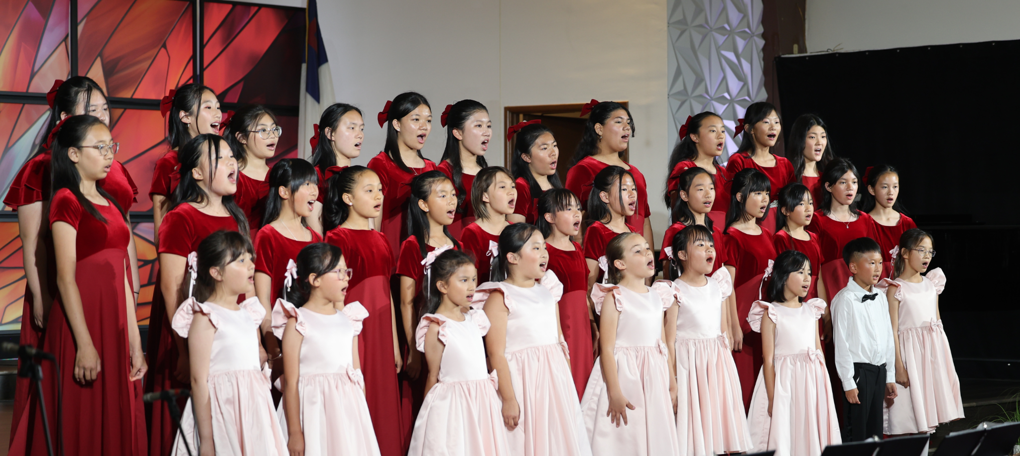 Pre-Concert Choir B singers